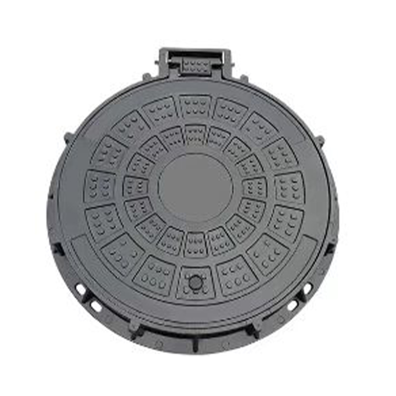 غطاء فتحة الصرف الصحي المصنوع من الراتنج الدائري المصنوع من الفولاذ المقاوم للصدأ （300 - 1000 ملم）