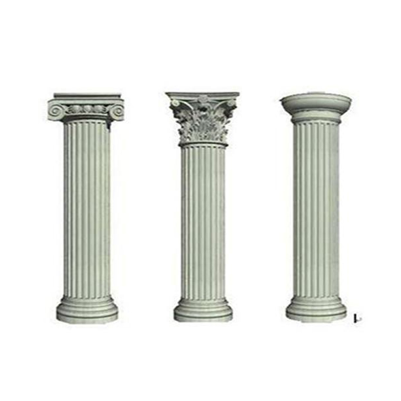 أعمدة رومانية خارجية مقاومة للعوامل الجوية من GRC
