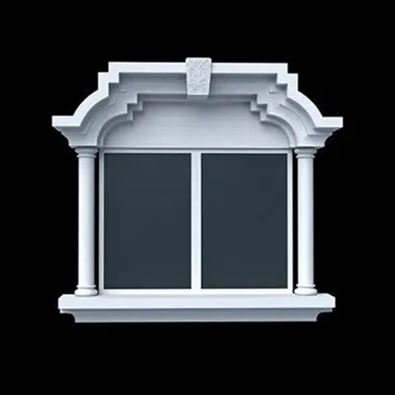 إطارات أبواب ونوافذ GRC خطية بسيطة