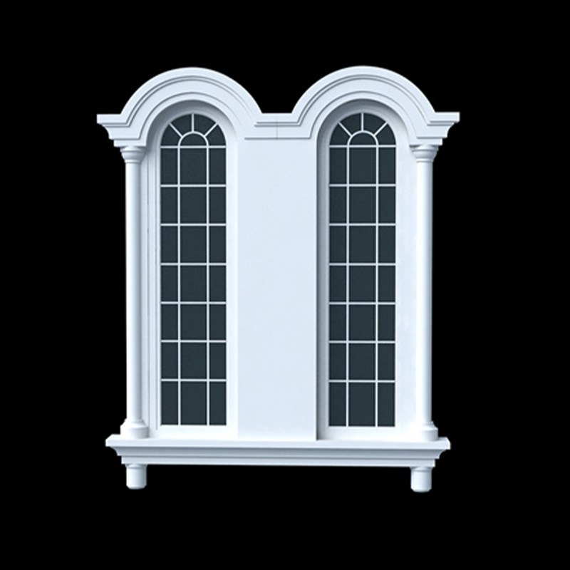 إطارات الأبواب والنوافذ الخارجية المقاومة للعوامل الجوية المصنوعة من مادة GRC