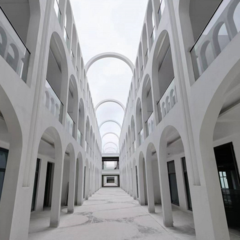 شرح مخطط التخطيط الشامل وإجراءات قناة تصريف الراتنج من النوع U والبناء الهندسي