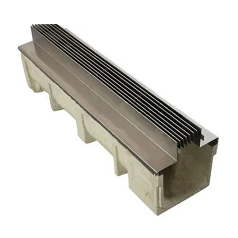 قناة تصريف خطية من الفولاذ المقاوم للصدأ