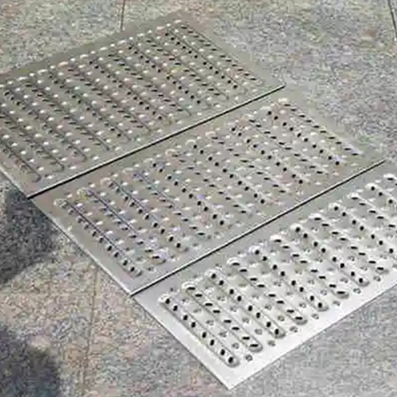 أغطية مزخرفة مختومة من الفولاذ المقاوم للصدأ لشوارع المشاة