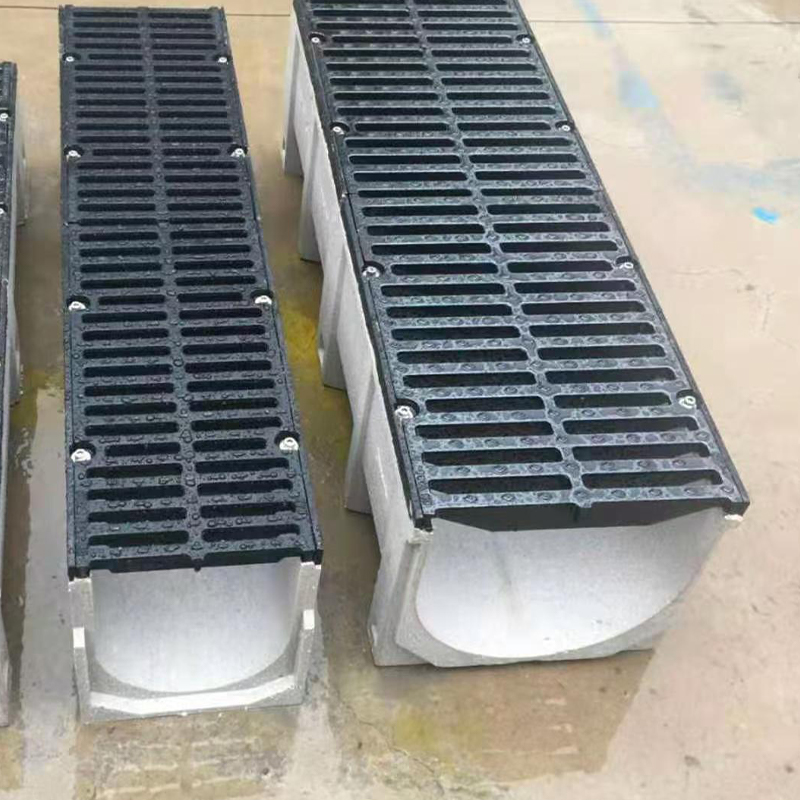 شبكات تصريف الحديد المطاوع الخطية